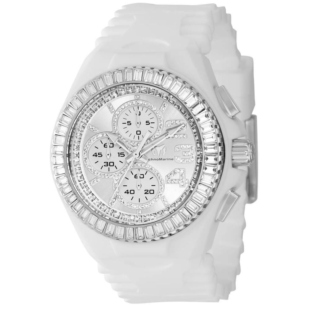 NWT TechnoMarine TM-121181 Cruise | Chronograph | Silver | Men's Watch